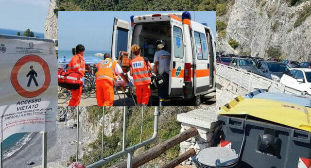 Lanciano cassonetto sulla spiaggia: 12enne colpito in pieno in volto, lotta tra la vita e la morte