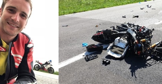 Terribile scontro fra camion e moto: addio Luca, 26 anni e tutta la vita davanti