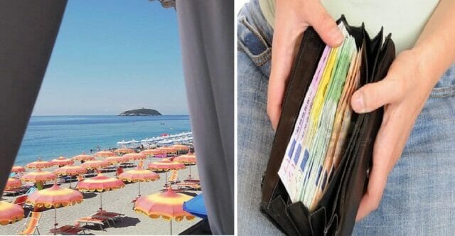 Trova 3500 euro in spiaggia, napoletana restituisce il borsello