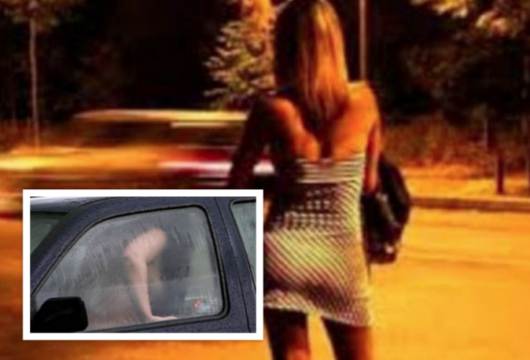 Beccato mezzo nudo con una prostituta in auto, multa salatissima per un ragazzo di 35 anni