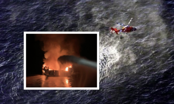 Ultim’ora. Terribile strage in mare, la barca va a fuoco: morte 34 persone tra le fiamme