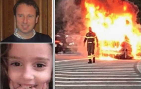 Papà Giuseppe e la sua piccola Nicole morti bruciati vivi in auto: la tragedia davanti agli occhi della moglie