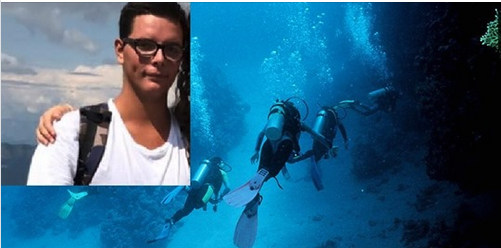 Alessio muore a 20 anni durante un’immersione: la tragedia davanti alla famiglia