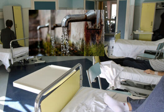 Allarme in Campania: “Batteri nell’acqua potabile”, ospedale a rischio chiusura