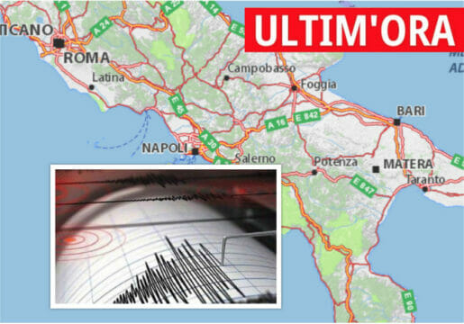 Ultim’ora. Trema la terra in Campania: scossa avvertita dalla popolazione. Tutti in strada
