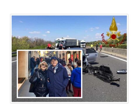 Terribile incidente in autostrada, lutto in Campania: Carlo è morto sul colpo, ferita la moglie