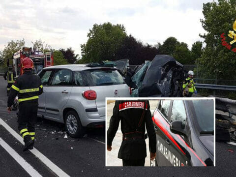 Ultim’ora Carabiniere investito mentre effettua i rilievi dopo un incidente: è in fin di vita