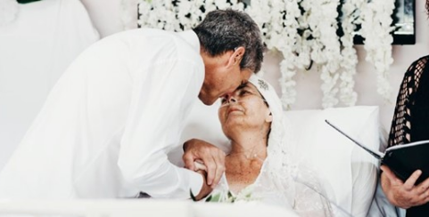 Malata terminale realizza il suo ultimo desiderio: sposa il compagno il giorno prima di morire