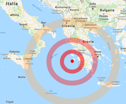 Ultim’ora Terremoto. Forte scossa in Grecia fa tremare il Sud Italia: Puglia e Calabria in serio pericolo