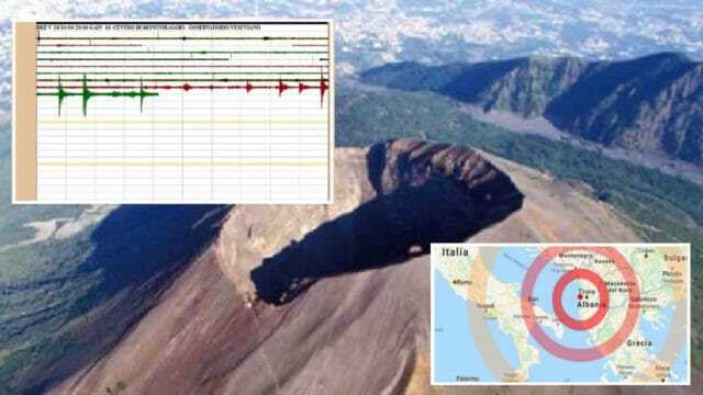 Terremoto in Albania, paura anche Napoli: «Tremano il Vesuvio e i Campi Flegrei»