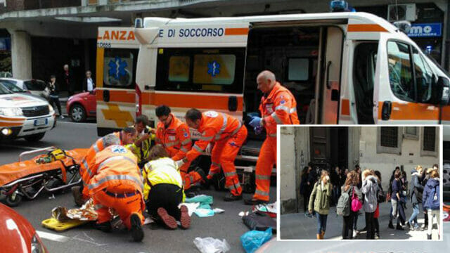 Ultim’ora Italia. Spaventoso incidente: auto pirata travolge 2 studentesse sulle strisce. Si teme il peggio