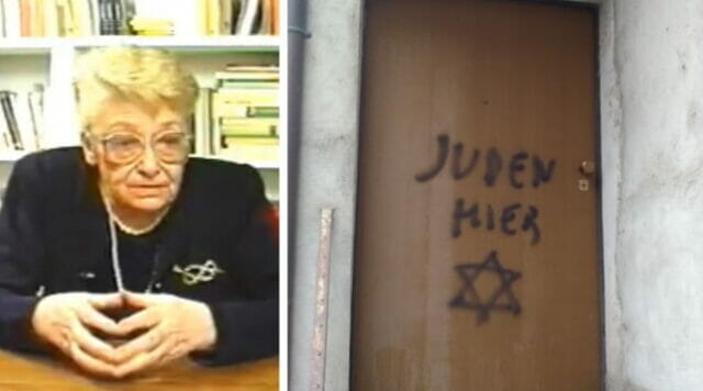 “Qui ci sono ebrei”. Vergogna in Italia: scritta shock a casa del figlio di una ex deportata