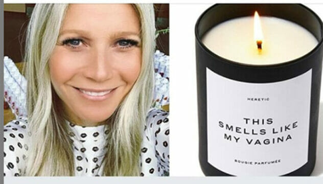 Gwyneth Paltrow vende candele al profumo della sua vagina… ed è già sold out