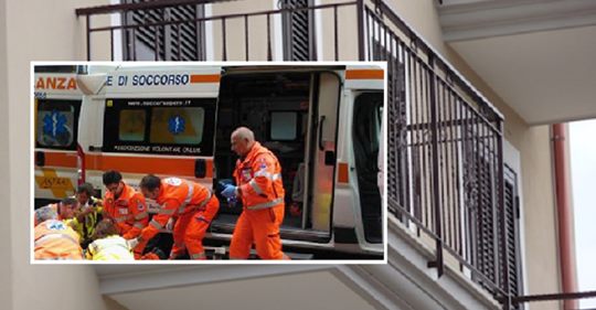 Dramma in casa, uomo di 50 anni precipita dal quarto piano e muore