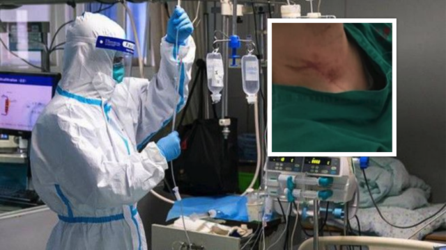 Virus Cinese, paziente muore in ospedale: parenti picchiano medici, strappate maschere e tute