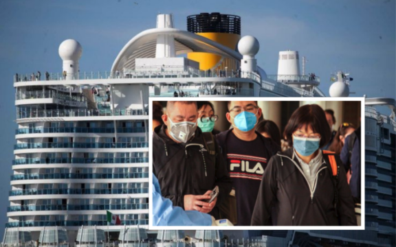 Allarme Coronavirus a Roma, nave da crociera a Civitavecchia: “Nessun pericolo”