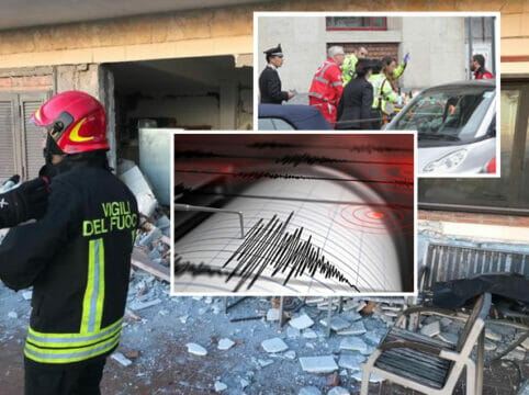 Trema la terra al Sud Italia. Forte scossa di Terremoto terrorizza la popolazione: tutti in strada