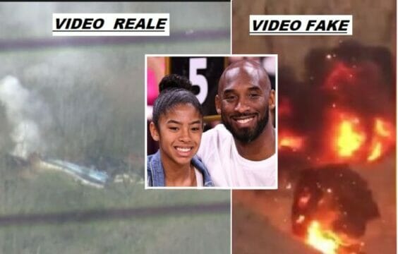 Sciacallaggio sulla morte di Kobe Bryant: sul video gira il video falso dello schianto
