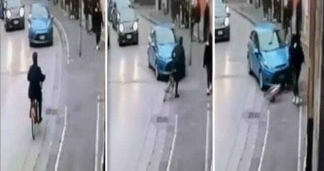 Tragedia in Campania: donna in bici investita e schiacciata da un drogato in strada