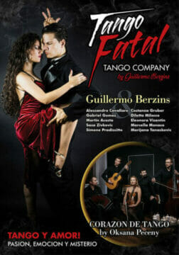 Teatro Augusteo: “Tango Fatal – Tango y Amor!” della compagnia internazionale di Tango diretta da Guillermo Berzins