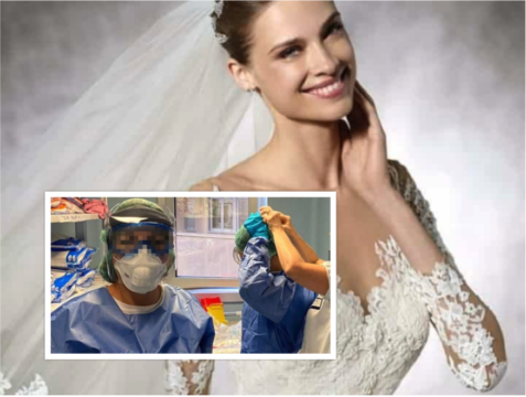 Coronavirus, l’iniziativa di Pronovias: abiti da sposa gratis a dottoresse e infermiere