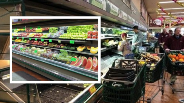 Coronavirus, entra in un supermercato e sputa sui prodotti: buttati 30mila euro di cibo