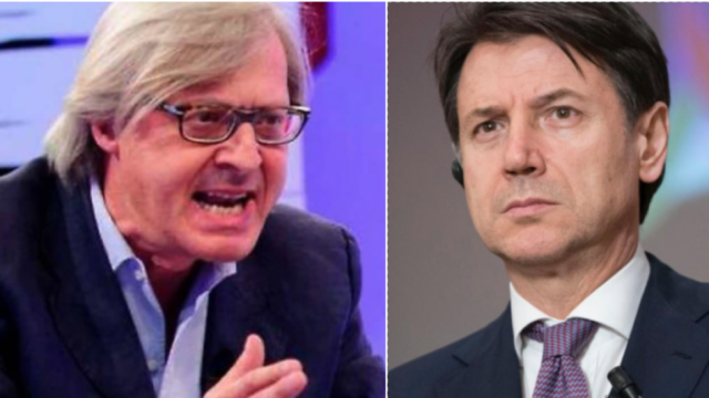 Sgarbi contro Giuseppe Conte: “Mi ha rotto i cogl…”