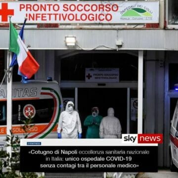 Il post di Enrico Nappi sull’ospedale Cotugno che ha commosso l’Italia