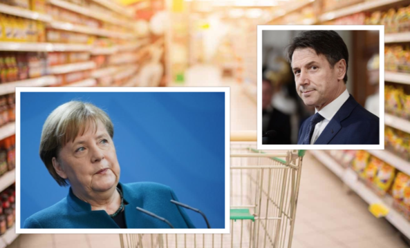 Coronavirus, la Germania non ci aiuta: l’Italia invia pasta ai supermercati tedeschi in difficoltà