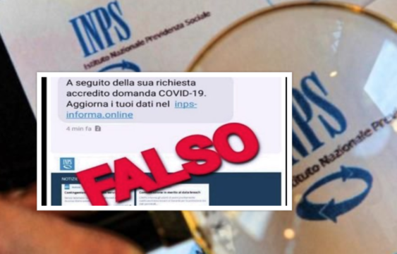 L’allarme della Polizia postale: “Occhio alla truffa del falso messaggio Inps, vi ruba i dati”