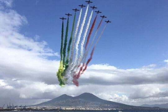 Festa della Repubblica, Giro d’Italia Frecce Tricolori: giovedì 28 maggio a Napoli