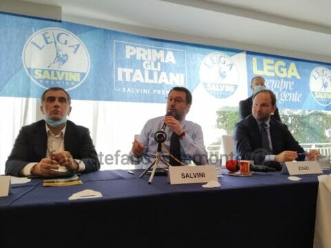 Regionali Campania, Nappi e Zinzi aderiscono alla Lega. Salvini: siamo il primo partito in Campania