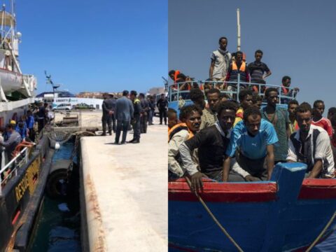 Migranti, naufraga un barcone: recuperati venti corpi senza vita