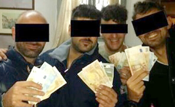 Scandalo carabinieri arrestati: scomparsi 2 milioni di euro falsi