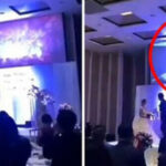 Sposo mostra il video del tradimento della sposa durante il matrimonio