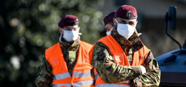 Nuova ondata di Covid in Italia: militari pronti a gestire l’emergenza