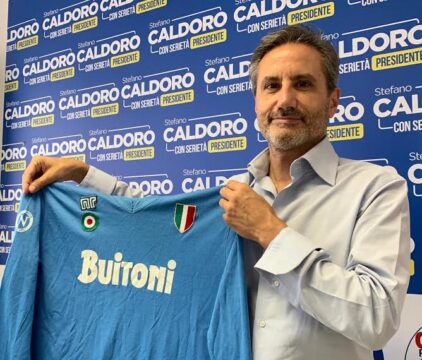 Regionali Campania, Caldoro: Io tifo Napoli e voglio una squadra più forte, de Laurentiis e De Luca no