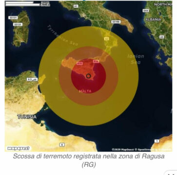 Ultim’ora Italia: TERREMOTO VIOLENTISSIMO al SUD. Magnitudo 5.5 è PANICO