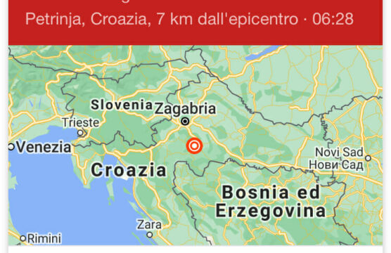 Ultim’ora: forte scossa di terremoto in Croazia ; trema il Nord Italia; panico in strada .