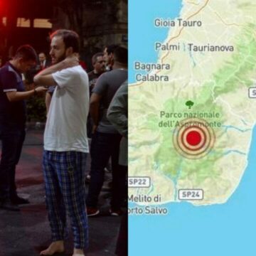 Ultim’ora: terremoto nel sud Italia- tre scosse che hanno mandato nel panico la gente