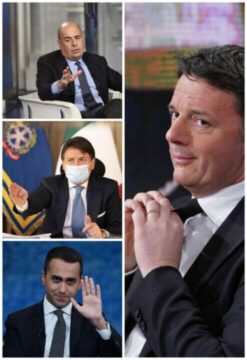 Ultim’ora: Conte, Di Maio e Zingaretti isolano Renzi: “Verso un nuovo Governo Conte senza di lui”