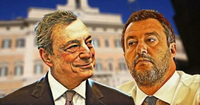 Ultim’ora, Italia: Salvini pronto a sostenere Draghi. SuperMario non si ferma più!
