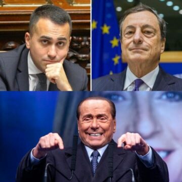 Ultim’ora: Berlusconi appoggia Draghi. Di Maio abbassa i toni e fa capire che appoggeranno