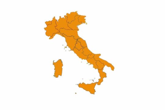Tutta Italia in zona arancione: ipotesi del Dpcm 25 Febbraio per frenare le varianti