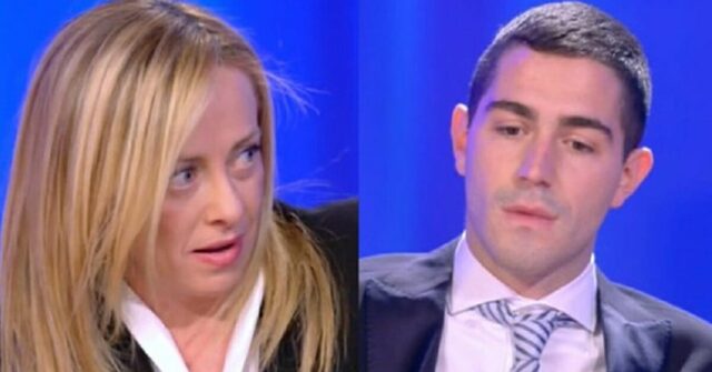 Tommaso Zorzi in tv con Giorgia Meloni minacciato di morte: “Ti metterei sotto con la macchina”