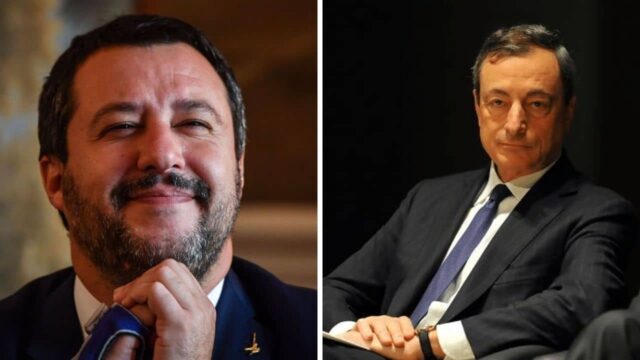 Ultim’ora: Salvini contro Draghi. “basta zone rosse a vita. Riapriamo tutto”