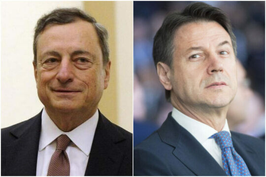 Ultim’ora: Conte trama contro Draghi per far uscire i 5 stelle dal Governo