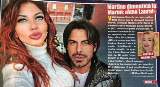 Gianluigi Martino ha dimenticato Valeria Marini: ” Adesso amo Laura!”