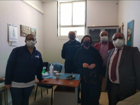 Prime vaccinazioni per detenuti in Campania nelle carceri di Salerno, Vallo della Lucania e nell’ICATT di Eboli