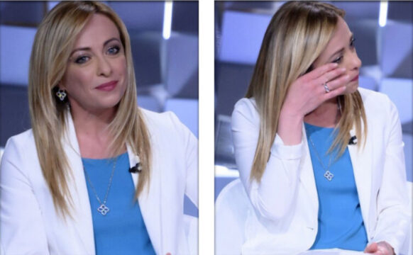 Giorgia Meloni, in lacrime a Verissimo: «Mi hanno augurato di abortire». Silvia Toffanin resta senza parole
